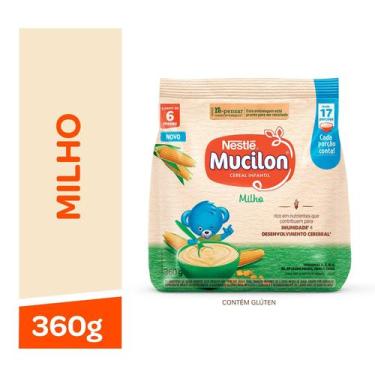 Imagem de Mucilon Nestlé de Milho Pacote 360g - NESTLE LEITE