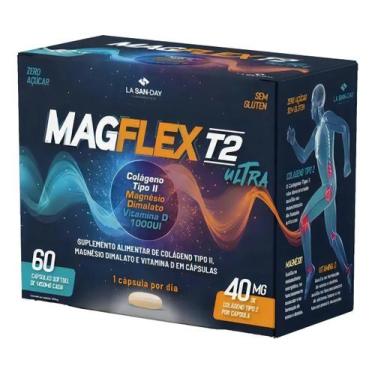 Imagem de Suplemento Magflex T2 Ultra 60 Cápsulas - La San Day