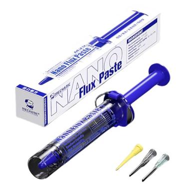 Imagem de MECANIC M35 Seringa sem chumbo, pasta de fluxo de solda, graxa de solda transparente para reparo de placa-mãe de celular, ferramentas de soldagem