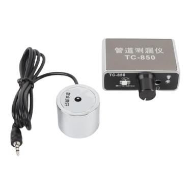 Imagem de Detector de Vazamento Tubulação, Amplificação 20000X Kit de Detecção Vazamento em Tubulações Água com Fone Ouvido Testador Vazamentos Tubulação Água Subterrânea