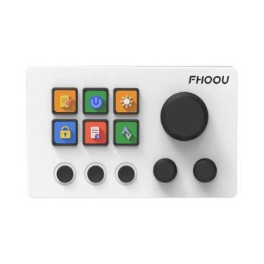 Imagem de Mini Teclado Personalizável Mirabox N3 Streamdeck Com Botão De Tela, M