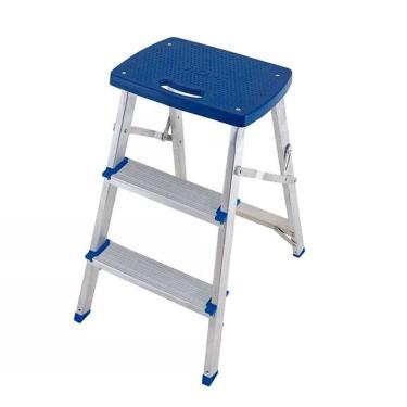 Imagem de Escada Banqueta Aluminio 3 Degraus Mor