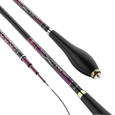 Imagem de Varas de Pesca Vara de mão 19 vara de pesca de carpa cruciana vara de pesca selvagem vara de pesca de plataforma abrangente Vara de Pesca Telescópica(7.2M)