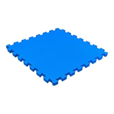 Imagem de Tatame Tapete EVA Loja da Maria 50x50x2cm 20mm Azul Royal