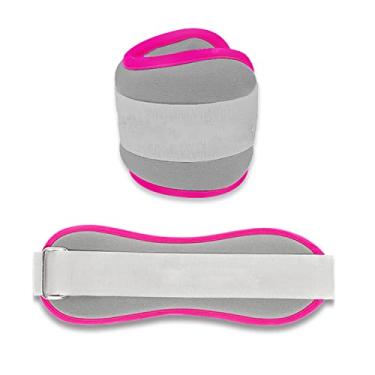 Imagem de Pesos de pulso para mulheres, conjunto de pesos de tornozelo para homens, 2 x 0,3 kg/0,5 kg par de pulseiras ajustáveis, para ioga, ginástica, exercícios aeróbicos (tamanho: solteiro 0,5 kg, cor