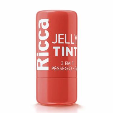Imagem de Bastão Ricca Jelly Tint 3 em 1 Pêssego 5g