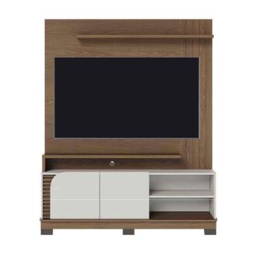 Imagem de Painel Home Theater Jureli 2 Portas 1.5 Até 65 Polegadas Amêndoa-off W