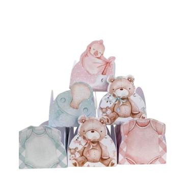 Imagem de Forminhas para Doces Personalizadas - Tema Chá de Revelação (50 unidades)