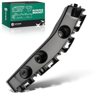 Imagem de YHTAUTO Suporte de amortecedor dianteiro direito do lado do passageiro compatível com Jeep Compass 2011 2012 2013 2014 2015 2016 2017, suporte de para-choque de plástico