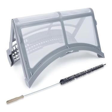 Imagem de VNAPARTS DVE55M9600V/A3, DV42H5200EP/A3, DV511AGW/XAA tela de filtro de armadilha de fiapos para Samsung DV511AER/XAA, DVG55M9600W/A3, DV511AEW/XAA DV45H6300EW/A3, DV457GV. GSWR/AA, DVD. 42H5400GW/A3