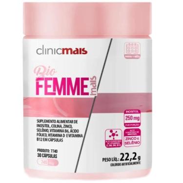 Imagem de Bio Femme (Inositol com vitaminas) 30 cápsulas - Clinicmais