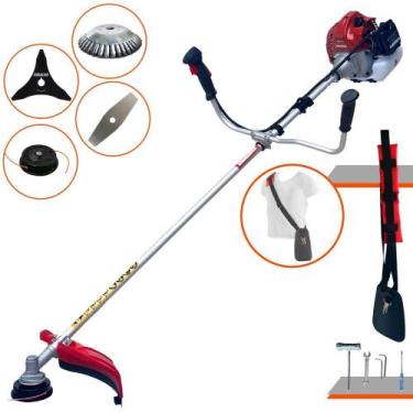 Imagem de Máquina de Cortar Grama Kawashima BCJ431L À Gasolina 43cc 2T 1,7HP 10.