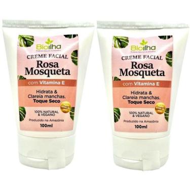 Imagem de 2 Creme Facial Rosa Mosqueta - Hidrata profundamente, Nutri, Clareia m
