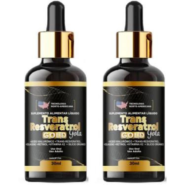 Imagem de Retinol Trans Resveratrol Silício Orgânico Vitamina K2 Verisol 2 Frasc