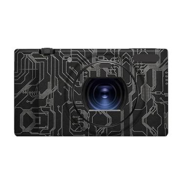 Imagem de Película protetora de vinil antirriscos para câmera película protetora para Sony ZV-1 II Mark II (Circuit Titanium)