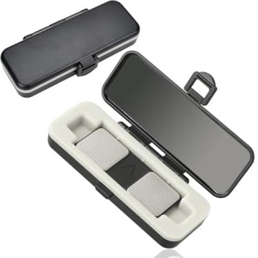 Imagem de Lamborsafe Capa rígida de transporte apenas para Kardia Mobile 1L, KardiaMobile 1-Lead EKG Heart Monitor, Keep Clean and Protected (preto)