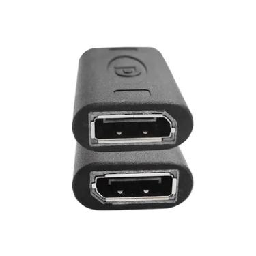 Imagem de Cabo Adaptador Emenda Win Cabos Displayport Fêmea X Displayport Fêmea