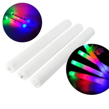 Imagem de Bastão Espuma Led RGB Para Festa Carnaval Balada Debutante Aniversario