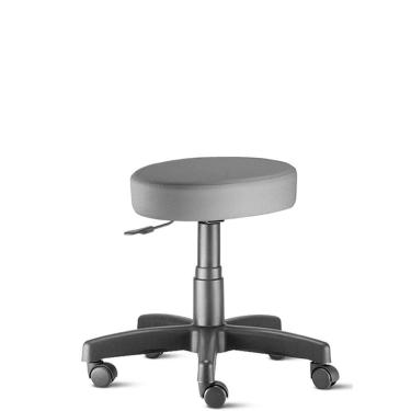 Imagem de Cadeira Mocho Sem Encosto Cinza - Conceito Cadeiras