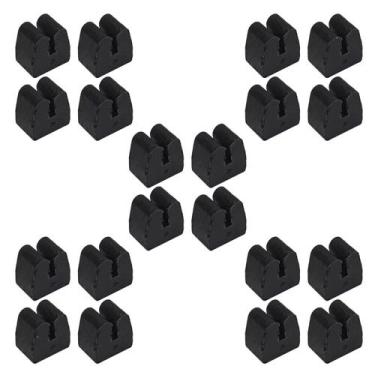 Imagem de Kit 20 Borracha Da Trempe Grade P/ Fogão Cooktop Electrolux - Brazan