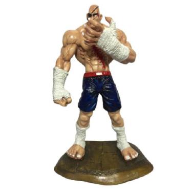 Imagem de Sagat Estatueta Street Fighter Resina 30cm Action Figure - Gama