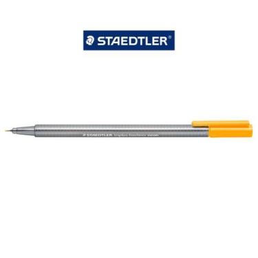 Imagem de Caneta Ponta Fina Fineliner Triplus STAEDTLER 0.3mm, Laranja-4