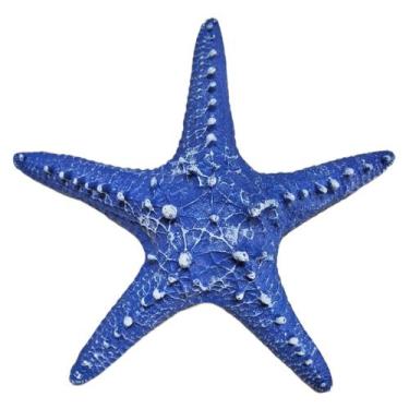 Imagem de Estrela Do Mar Resina P/ Pendurar Parede Pousada Praia 20cm - M3 Decor