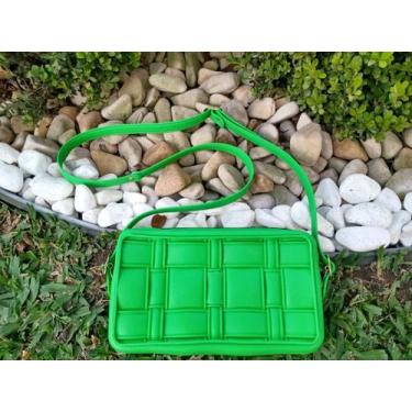 Imagem de Bolsa Transversal Pequena alça removível - TF Injetados, Verde neon