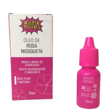 Imagem de Óleo De Rosa Mosqueta 100% Puro Reduz Linhas De Expressão 10ml - Super
