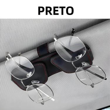 Imagem de Clipe Magnético De Camurça Para Óculos De Sol, Para Viseira De Sol De 