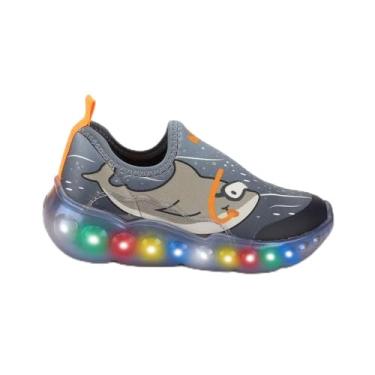 Imagem de Tênis Infantil de Luz Bibi Roller Celebration 3.0 Azul de Tu