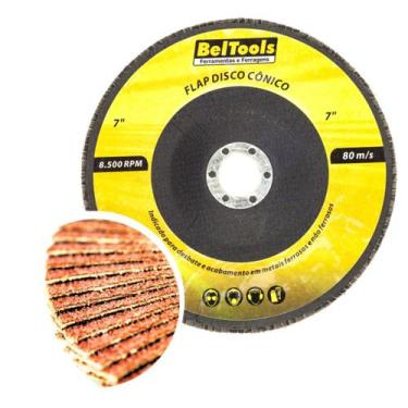 Imagem de Disco Lixa Flap 7' Grão 80 Classic Basic Beltools