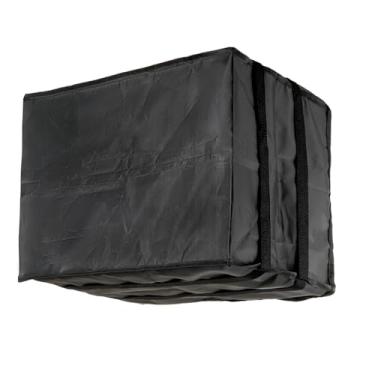 Imagem de HUAREW Capa de ar condicionado para janela externa, capas de ar condicionado de janela para exterior, à prova d'água, à prova de poeira, proteção de CA (27,5 x 22,5 x 18,5 A)