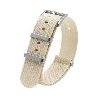 Imagem de Pulseira De Relógio Masculina Impermeável De Nylon 18mm 20mm 22mm 24mm