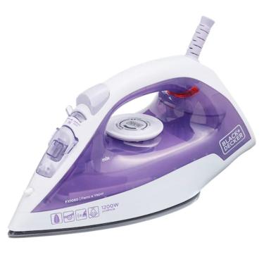 Imagem de Ferro a Vapor Black Decker com Spray Base Antiaderente 127v