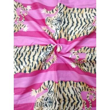 Imagem de Tecido estampado bloco à mão da Yard PRECUT 100% algodão 100% algodão tecido indiano leve para fazer tops de vestidos de verão Tecido indiano para artesanato Home Decore. (Design 134, 1 metro