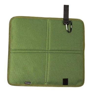 Imagem de menolana Tapete de acampamento Oxford tecido confortável versátil presentes almofada de assento à prova d'água acessórios para pesca atividades, Verde