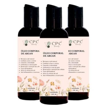 Imagem de Óleo Corporal Natural Restaurador de Argan Puro CPC Beauty - CPC Casa 