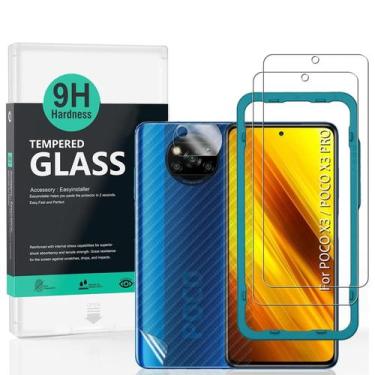 Imagem de Protetor de tela Ibywind para Xiaomi Poco X3/X3 Pro, pacote com 2