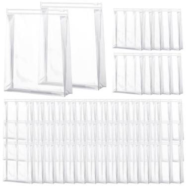 Imagem de Bolsa de maquiagem Xuniea Mini Clear PVC Travel Toilet Organizer