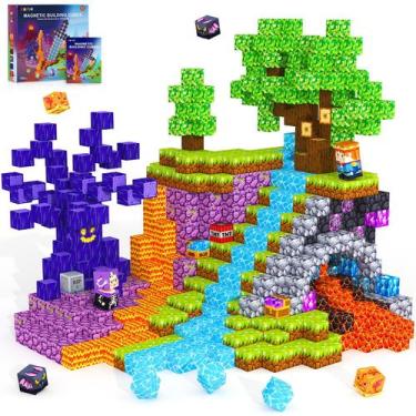 Imagem de Blocos de construção magnéticos ou ZBB, 100 peças de brinquedo STEM - 