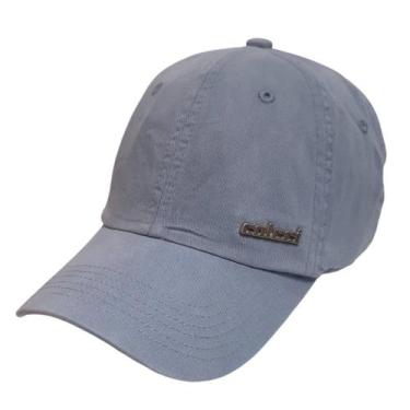 Imagem de Boné Clássico Colcci Unissex Básico Placa Metal Prata, Indigo, UN