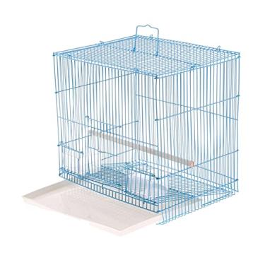 Imagem de Gaiola de pássaro de metal gaiola de pássaro ninho de ninho de criação de hamster, fácil de limpar ninho de pássaro