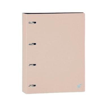 Imagem de Fichário Argolado A4 Com Divisória Escolar Bg Pastel Yes Pm