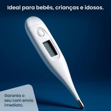 Imagem de Termômetro Digital Clínico Com Beep Febre Adulto Infantil Criança Segu