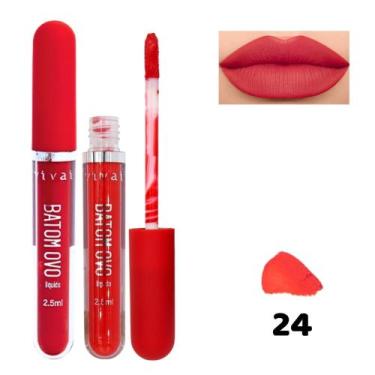 Imagem de Batom Liquido Matte Ovo Vivai, 24