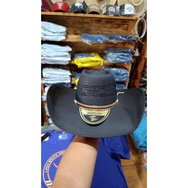 Imagem de Chapéu preto American Bulls aba 12 EC723 - Chapéus Eldorado company, M