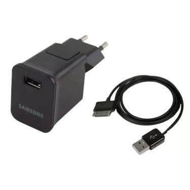 Imagem de Kit Cabo Usb + Carregador Galaxy P3100