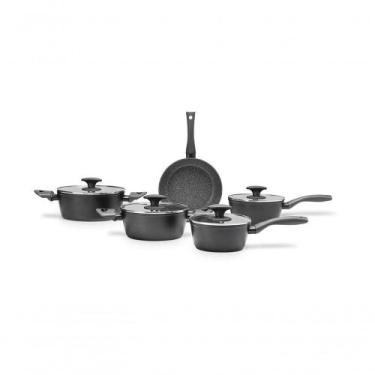 Imagem de Jogo De Panelas 5 Peças Fogão De Indução Revestimento Cerâmica Antiade