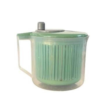 Imagem de Seca Salada Centrífuga Secador Folhas Verduras Manual(Verde)